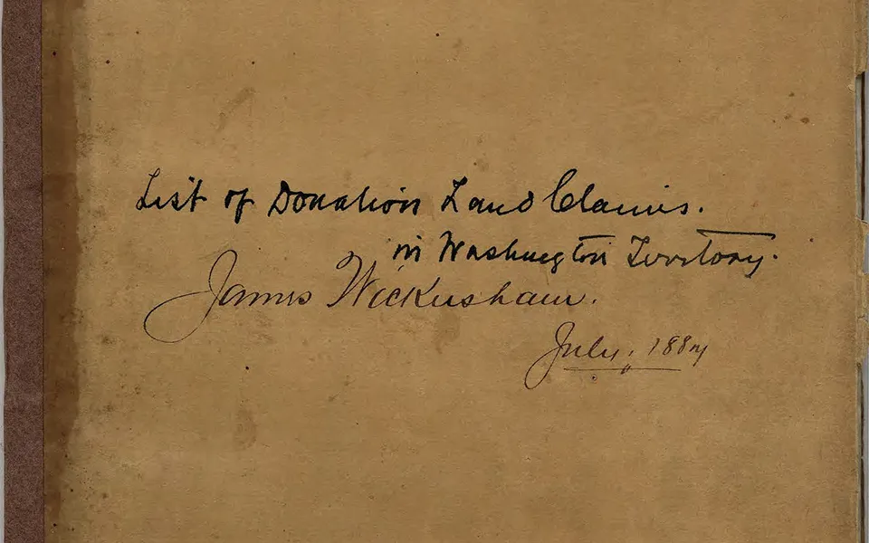 1853 – Donation Land Claim 1853