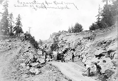 1870-Railroad starts 1870 Railroad starts