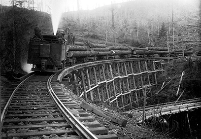 1875 – logging