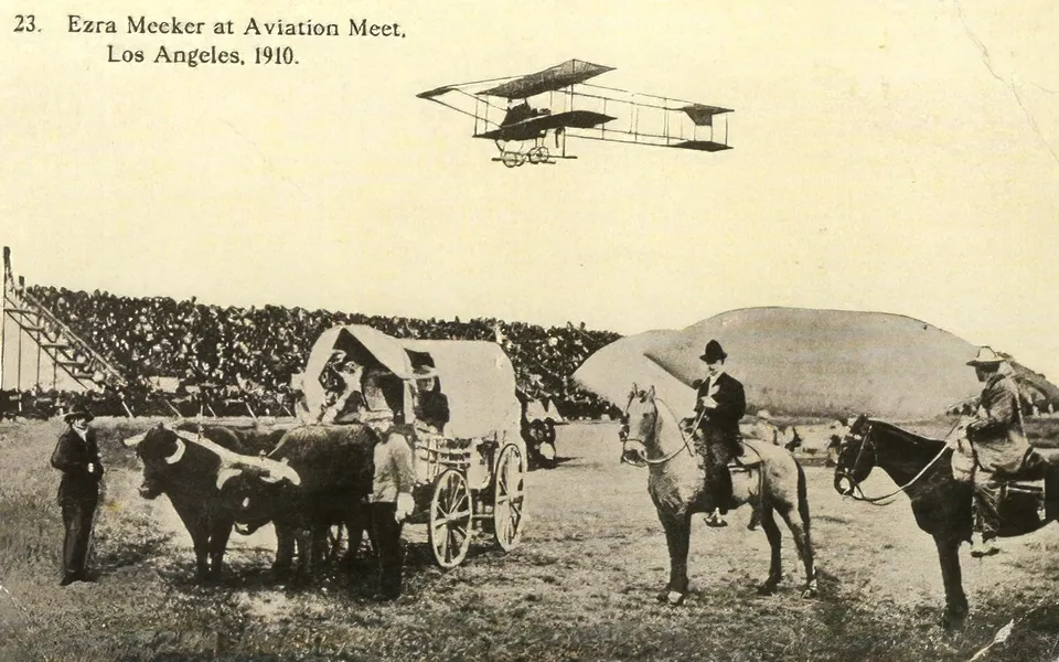 Meeker cabin postcard